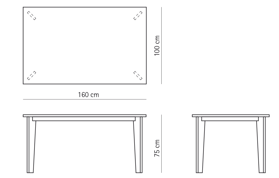 Tisch, Produktdesign, Holz, Interior, Strichzeichnung